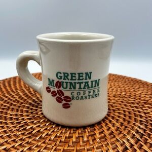 Green Mountain Coffee Roasters Coffee Mug Logo Diner Mug Restaurant Ware USA